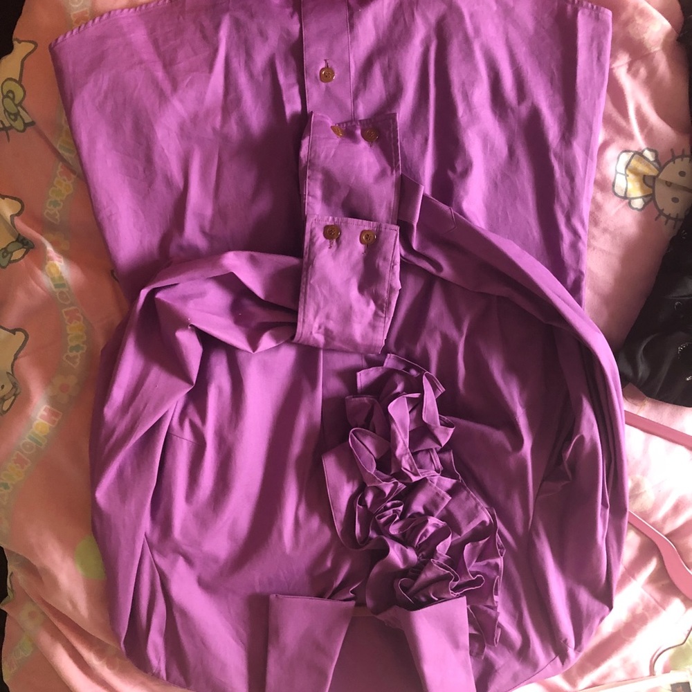 Vivienne Westwood Red Label Lavender Button Down - Picture 4 of 8